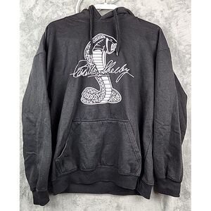 Shelby Cobra Mustang Hoodie Original JH Design Sweater Carroll Hall Shelby Large